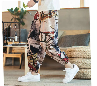 JEEZ Wear Blaze Jogger Printed Streetwear Sweatpants