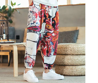 JEEZ Wear Ruby Rush Jogger Baskılı Streetwear Eşofman Altı