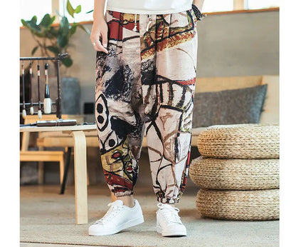 JEEZ Wear Blaze Jogger Printed Streetwear Sweatpants