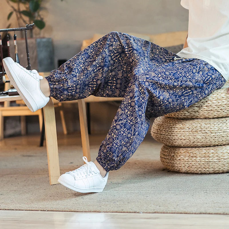 JEEZ Wear Harem Jogger Baskılı Streetwear Eşofman Altı