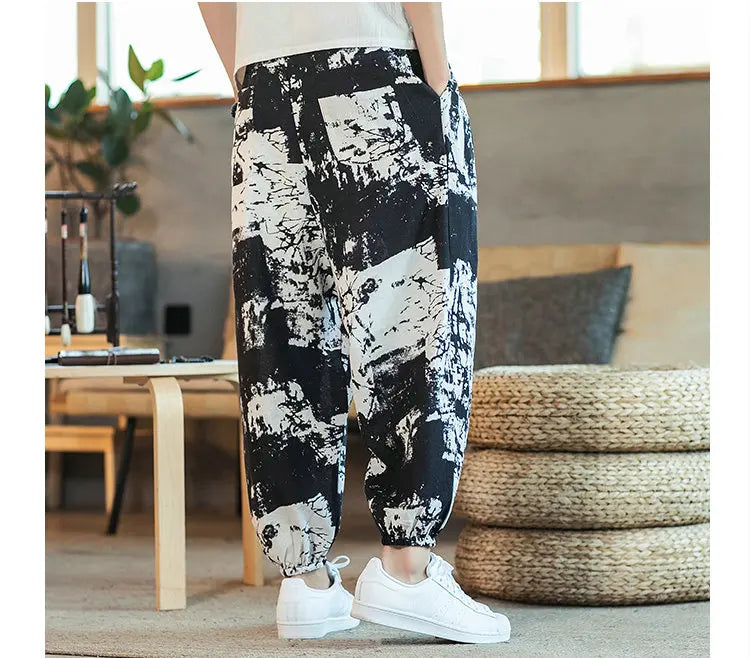 JEEZ Wear Monochrome Jogger Baskılı Streetwear Eşofman Altı