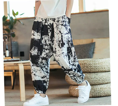 JEEZ Wear Monochrome Jogger Baskılı Streetwear Eşofman Altı