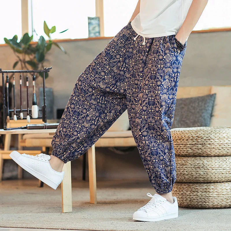 JEEZ Wear Harem Jogger Baskılı Streetwear Eşofman Altı