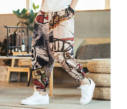 JEEZ Wear Blaze Jogger Printed Streetwear Sweatpants