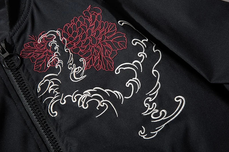 JEEZ Wear Crimson Dragon Bomber Ceket