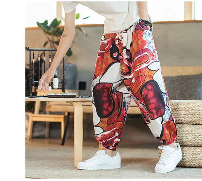 JEEZ Wear Ruby Rush Jogger Baskılı Streetwear Eşofman Altı