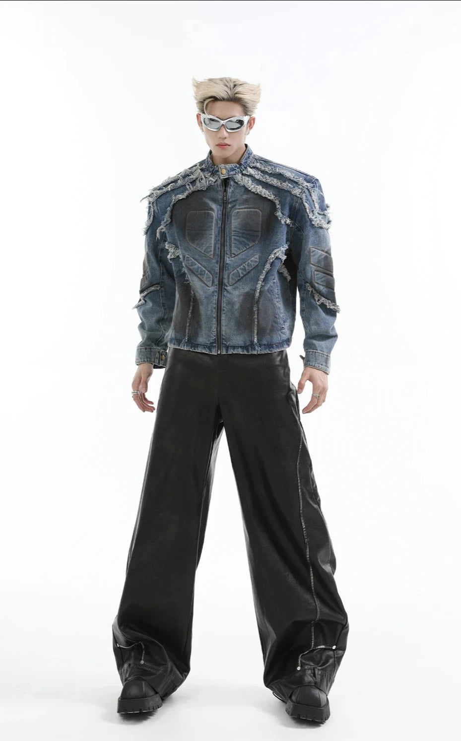 Jeez Wear Cyberpunk Ronin Denim Ceket