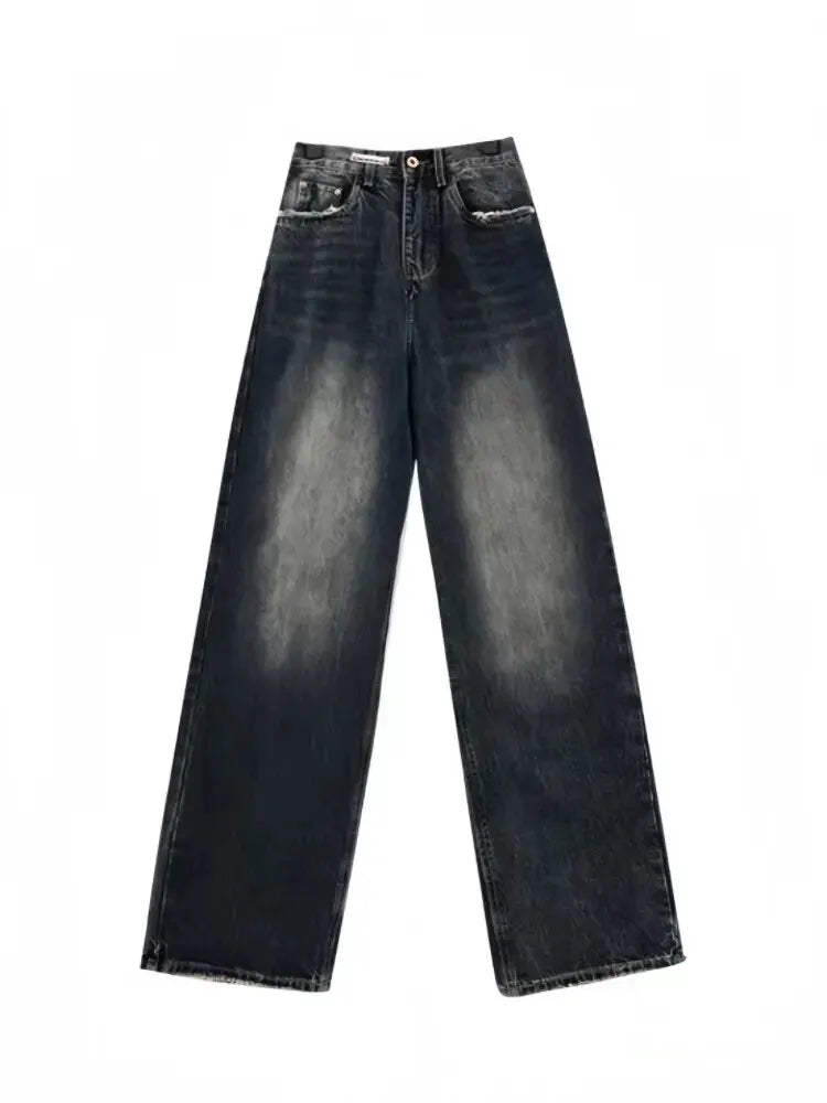 JEEZ  Wear Martin Oversize Unisex Denim Pantolon