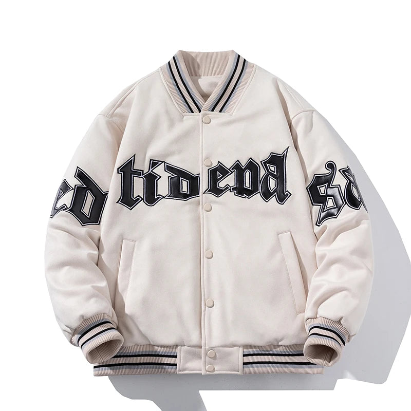 JEEZ Wear Renegade Script Varsity Ceket