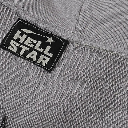 JEEZ Wear HellStar 1.0 Sudadera con capucha estampada extragrande