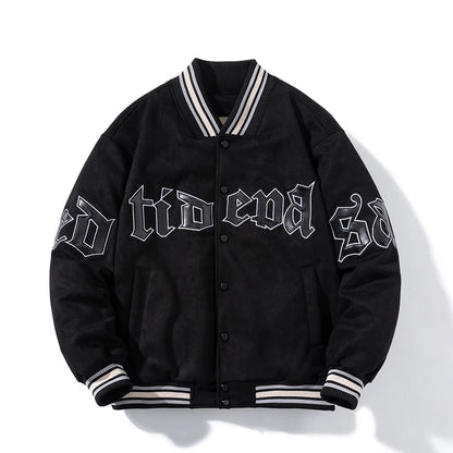 JEEZ Wear Renegade Script Varsity Ceket