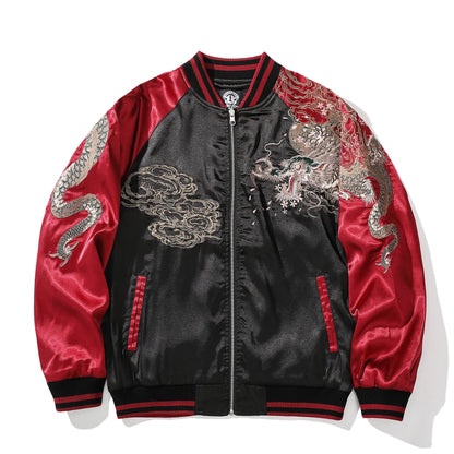 JEEZ Wear Crimson Sky Bomber Ceket