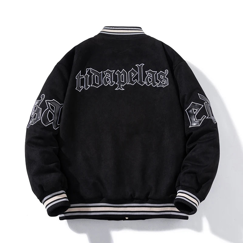 JEEZ Wear Renegade Script Varsity Ceket