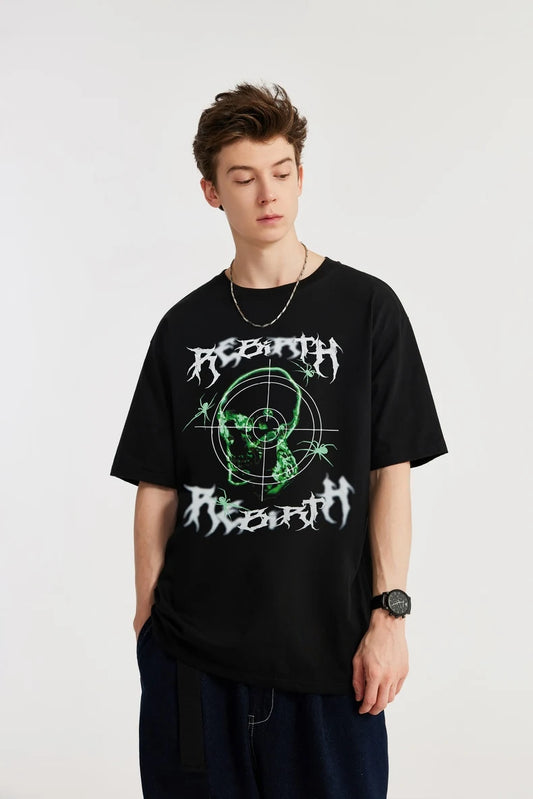 JEEZ Wear Skull Oversize T-shirt