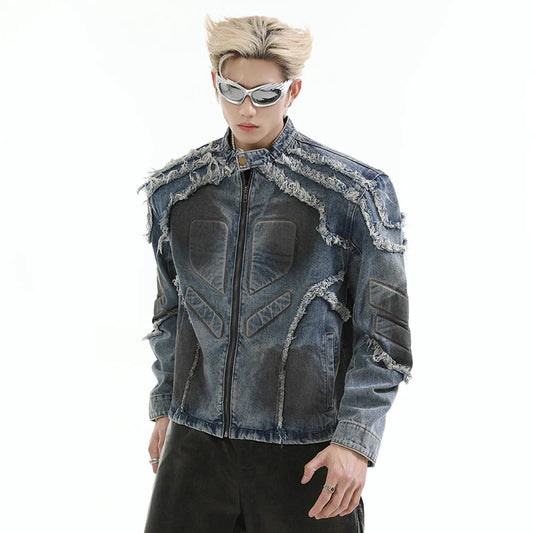 Jeez Wear Cyberpunk Ronin Denim Ceket