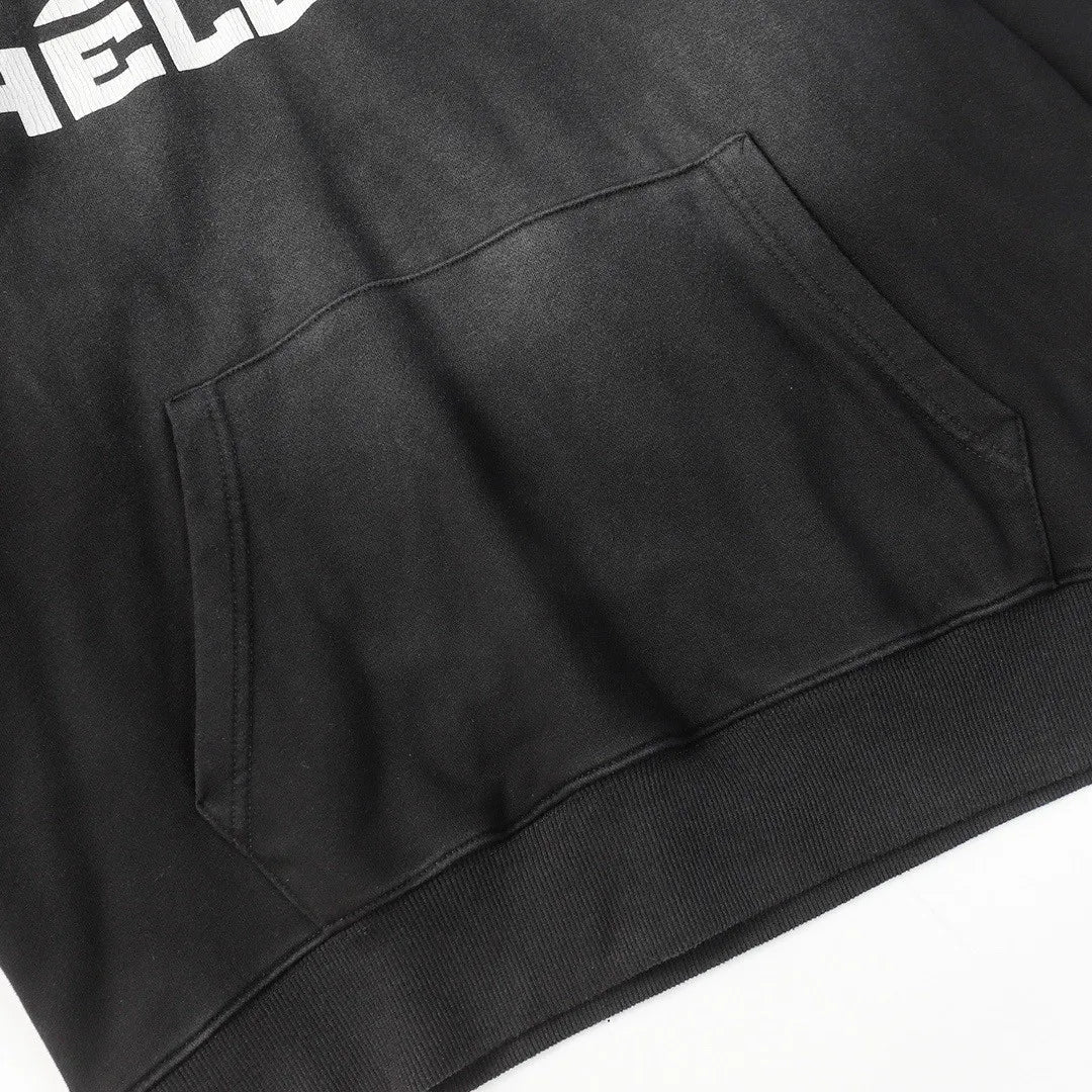 JEEZ Wear HellStar 1.0 Sudadera con capucha estampada extragrande