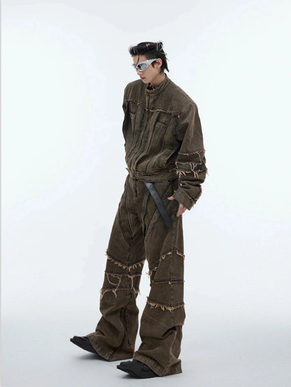 Jeez Wear Rusted Horizon Denim Pantolon