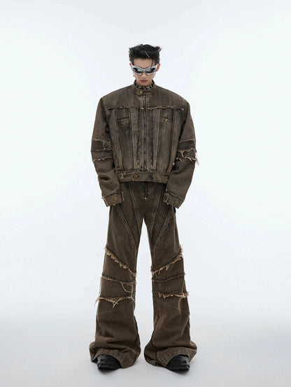 Jeez Wear Rusted Horizon Denim Pantolon