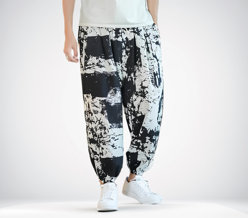 JEEZ Wear Monochrome Jogger Baskılı Streetwear Eşofman Altı