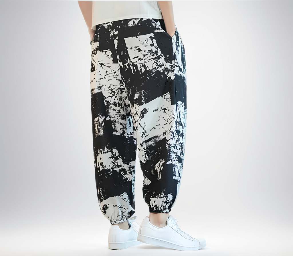 JEEZ Wear Monochrome Jogger Baskılı Streetwear Eşofman Altı