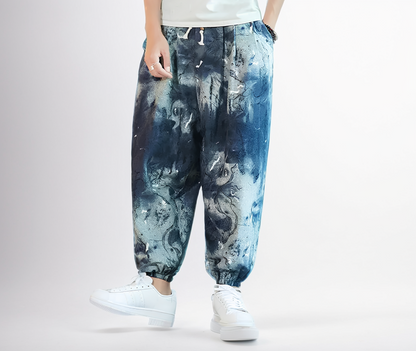 JEEZ Wear Serene Jogger Baskılı Streetwear Eşofman Altı