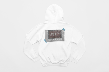 JEEZ Wear Cultural Shock Oversize Baskılı Hoodie